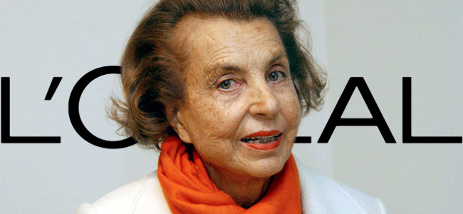 Liliane Bettencourt - héritière L'Oréal