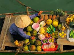 Marché flottant